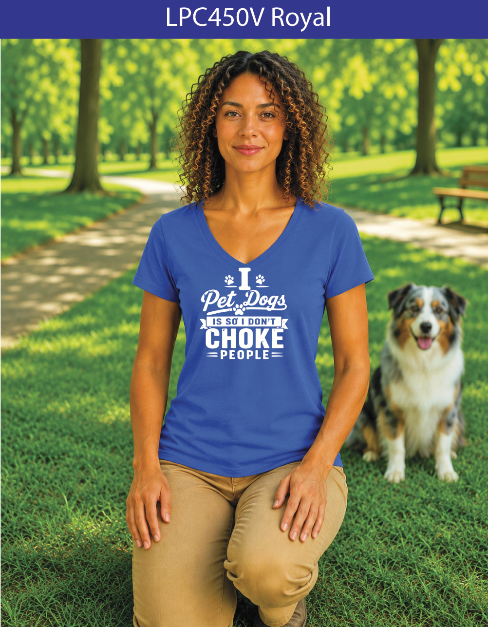 319V I Pet Dogs so I Don't Choke