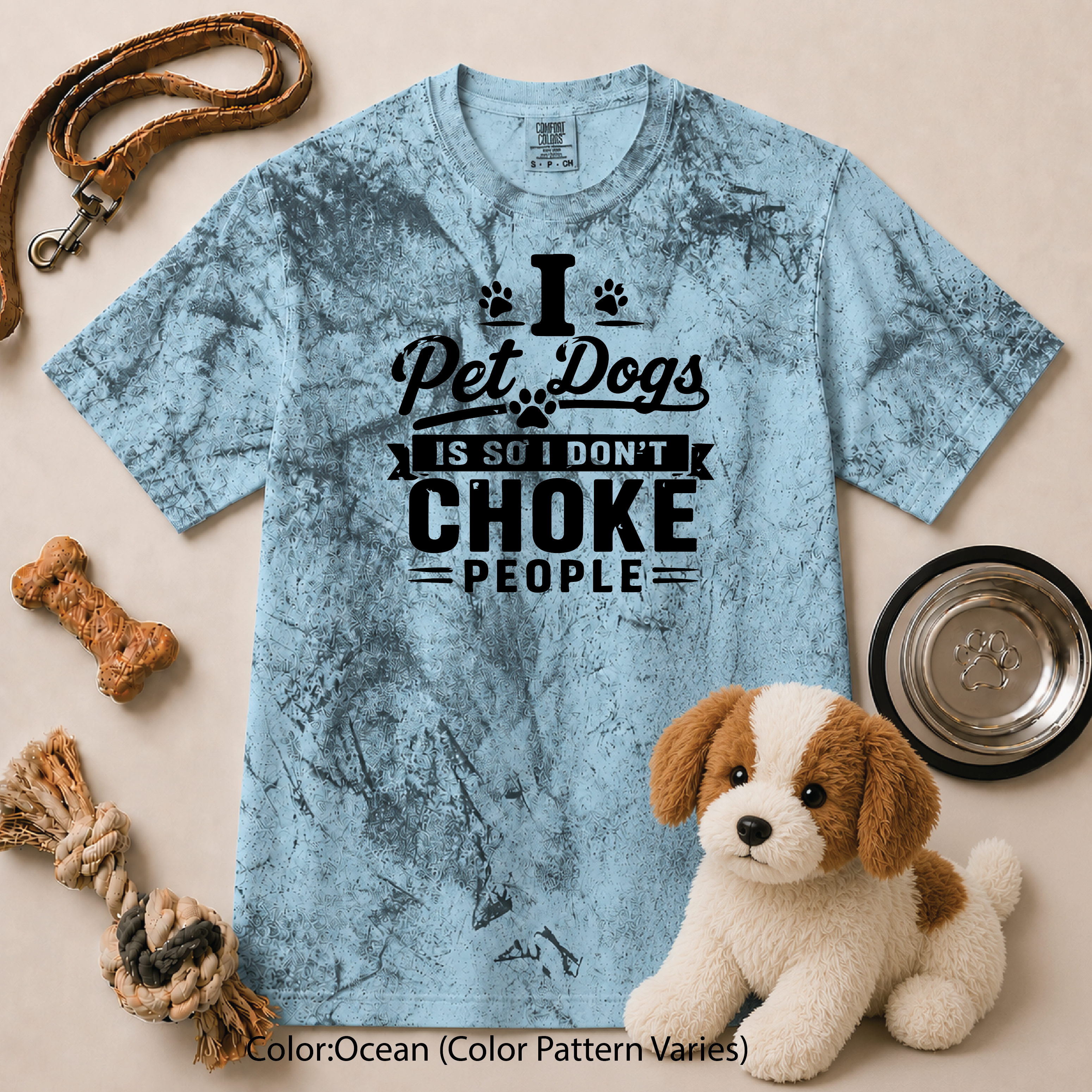119 I pet Dogs Sp I Don't Choke People