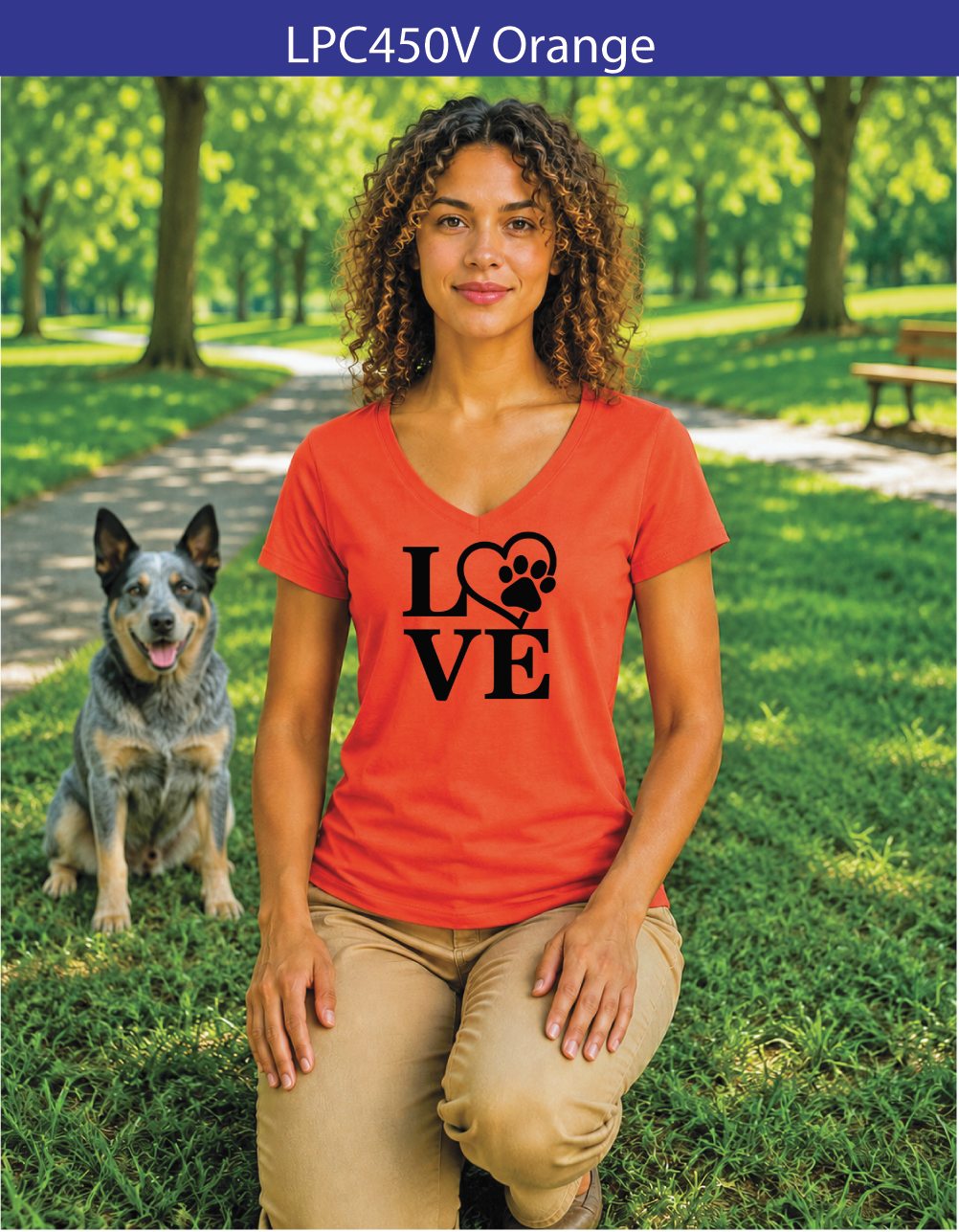 321V LOVE Paw Print