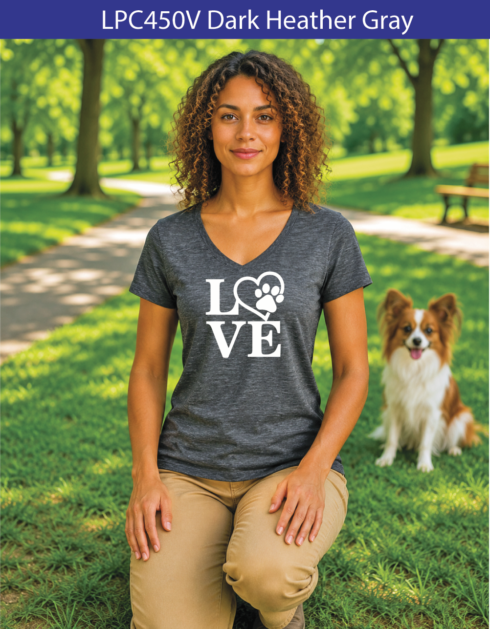 321V LOVE Paw Print
