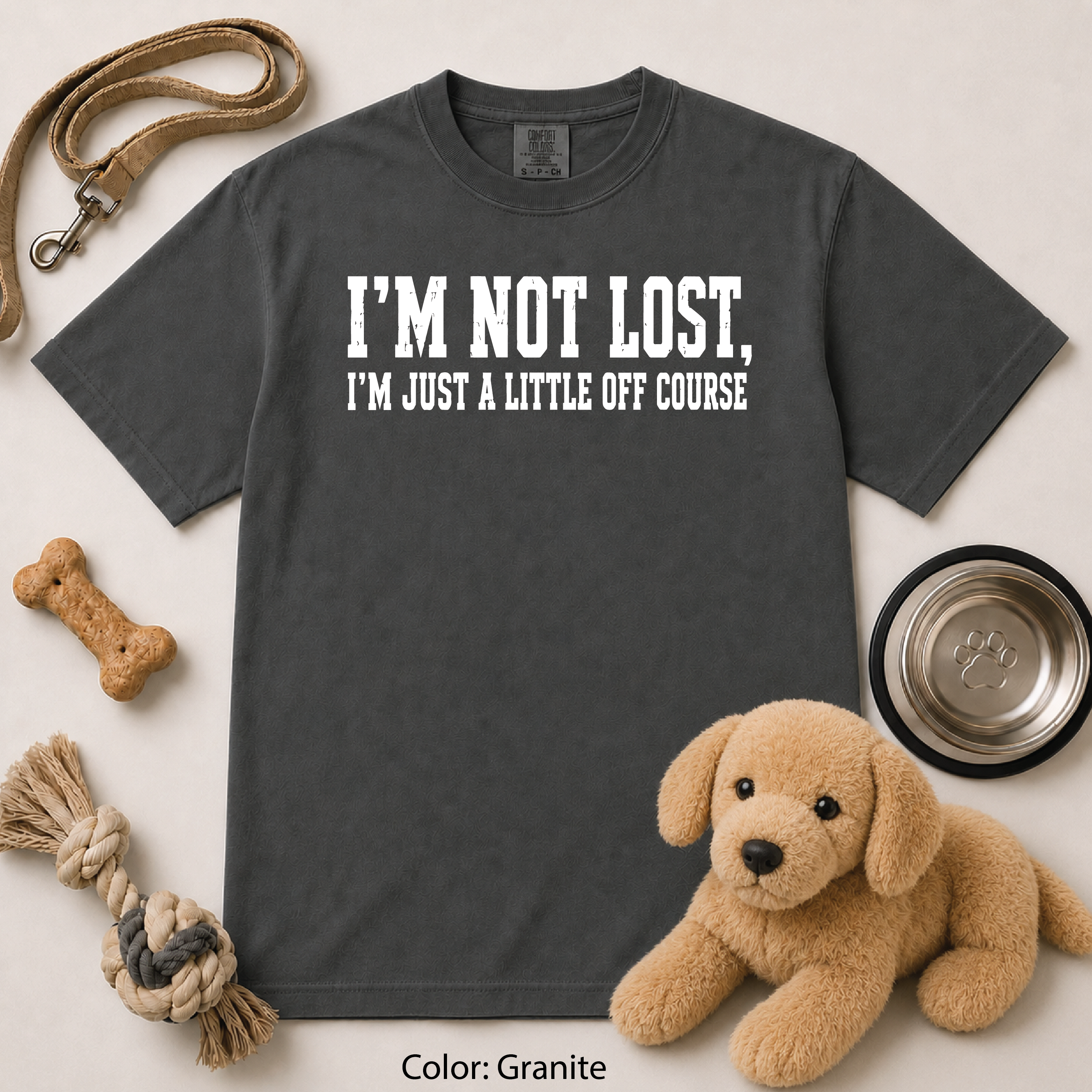 123 I'm not lost Just a little off course