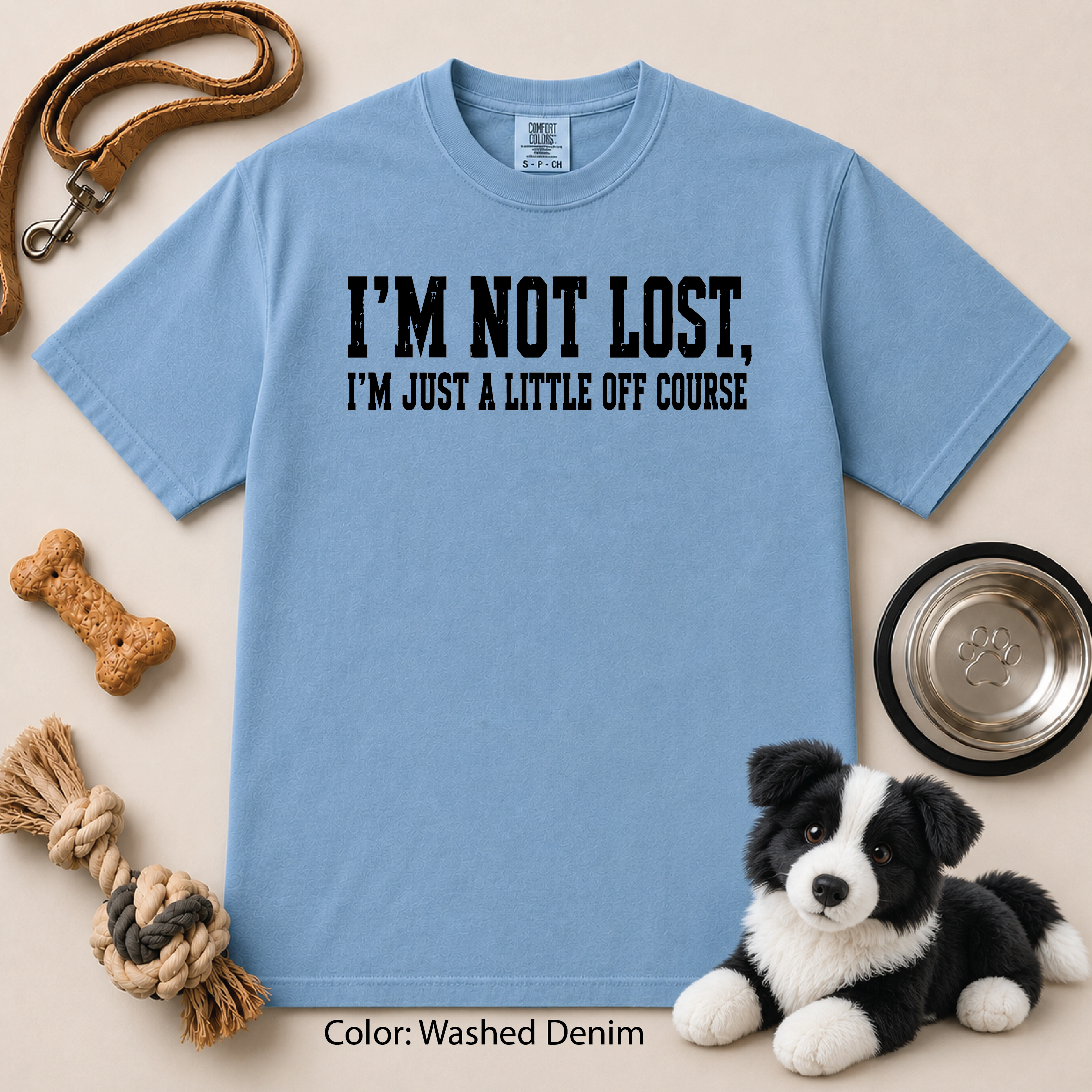 123 I'm not lost Just a little off course