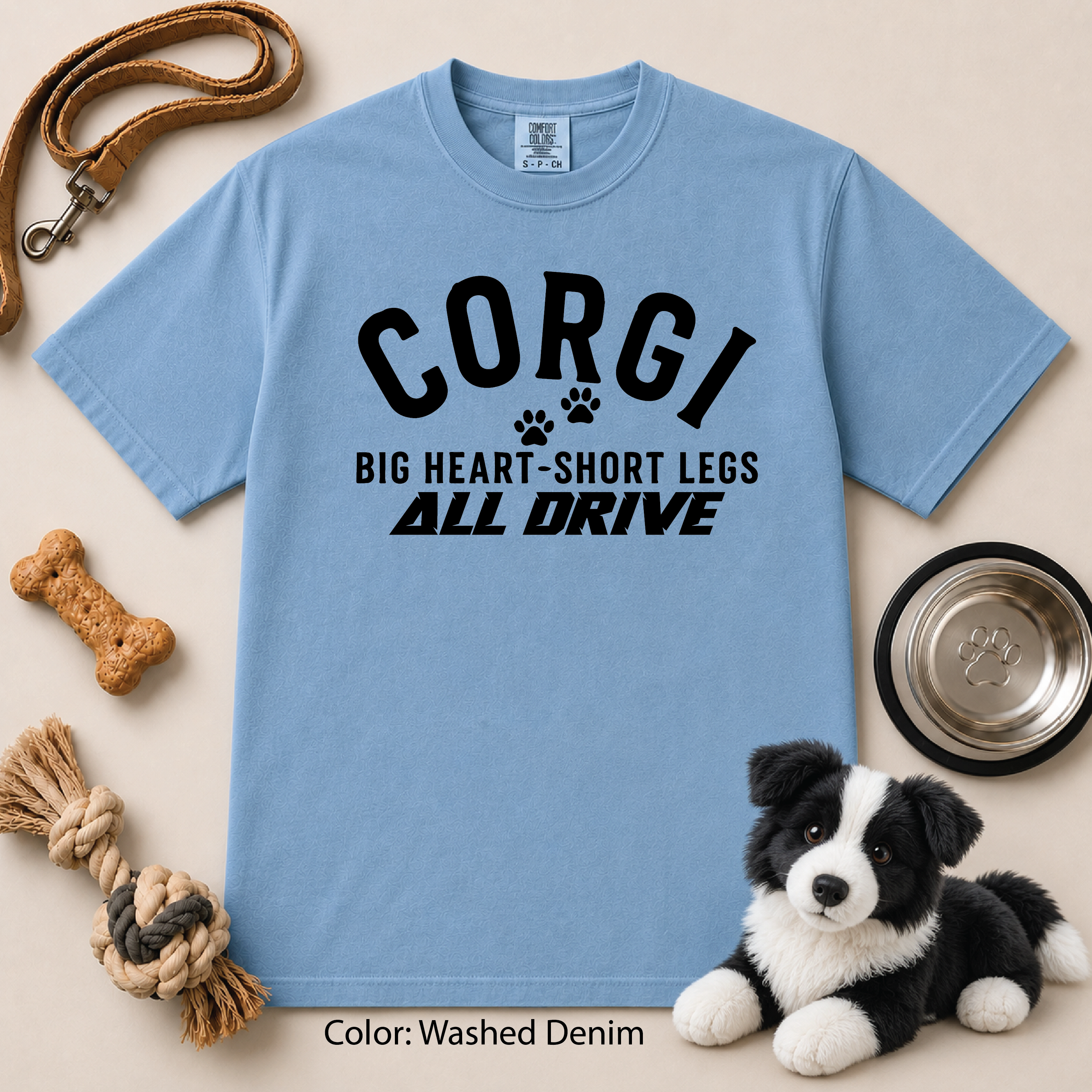 127 Corgi Big Heart Short Legs ALL DRIVE