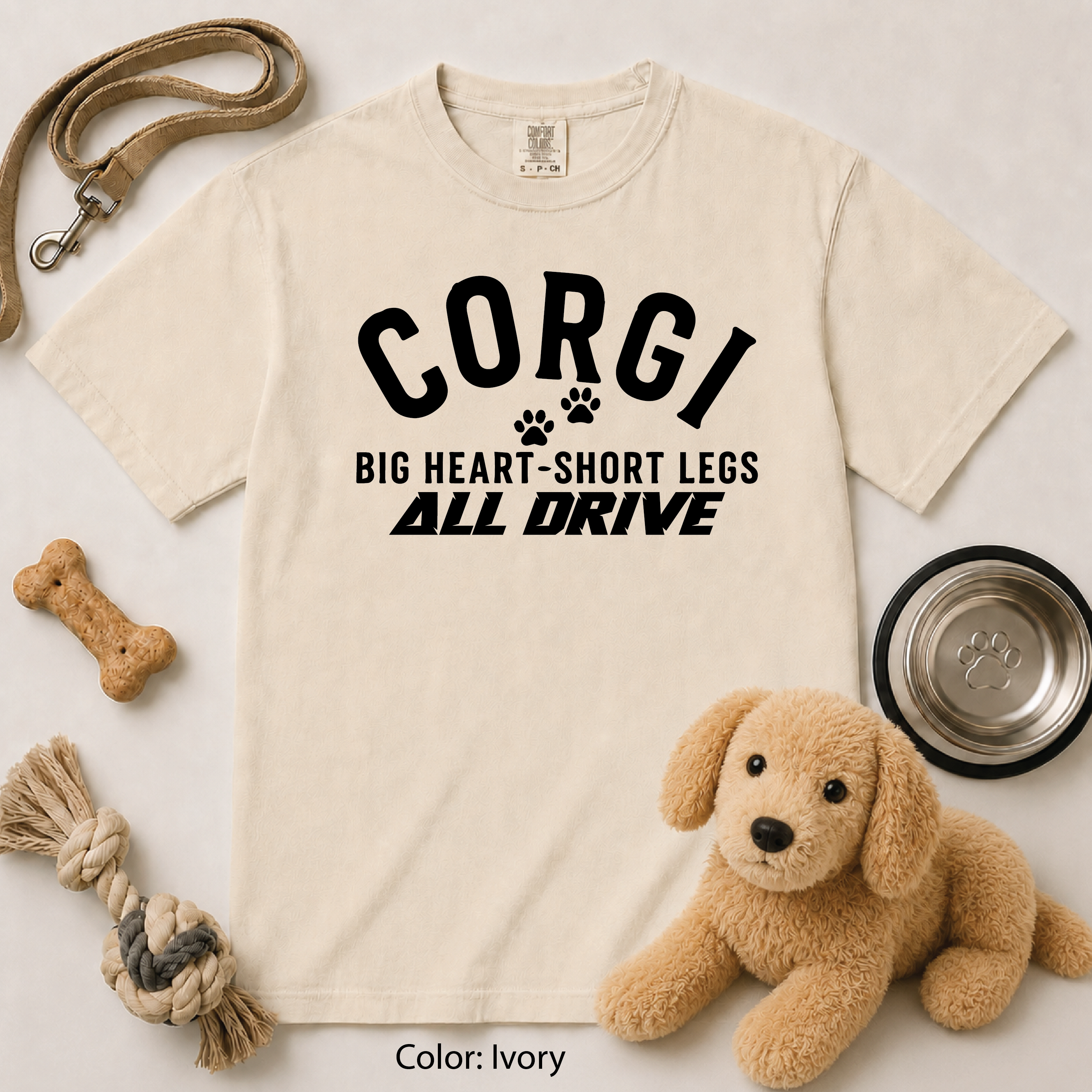 127 Corgi Big Heart Short Legs ALL DRIVE