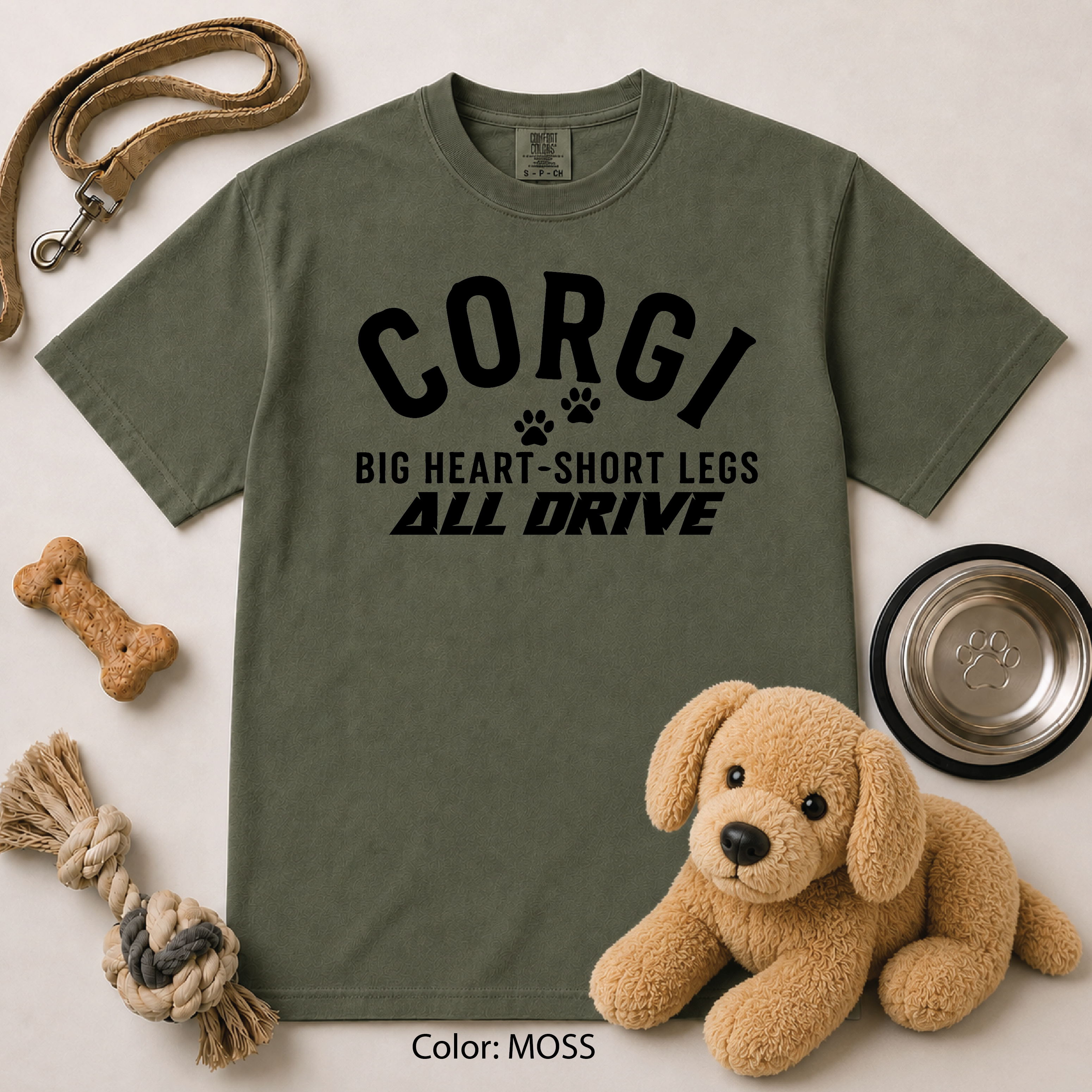 127 Corgi Big Heart Short Legs ALL DRIVE