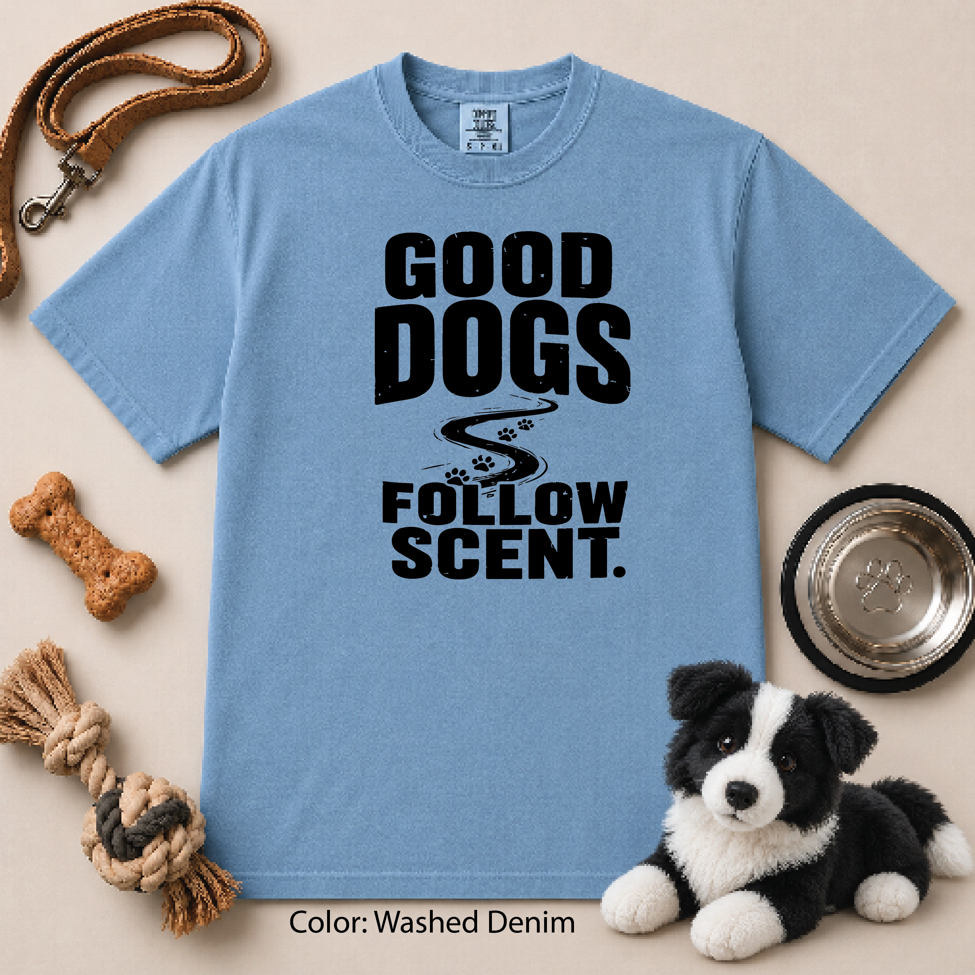 130 Good Dogs Follow Scent
