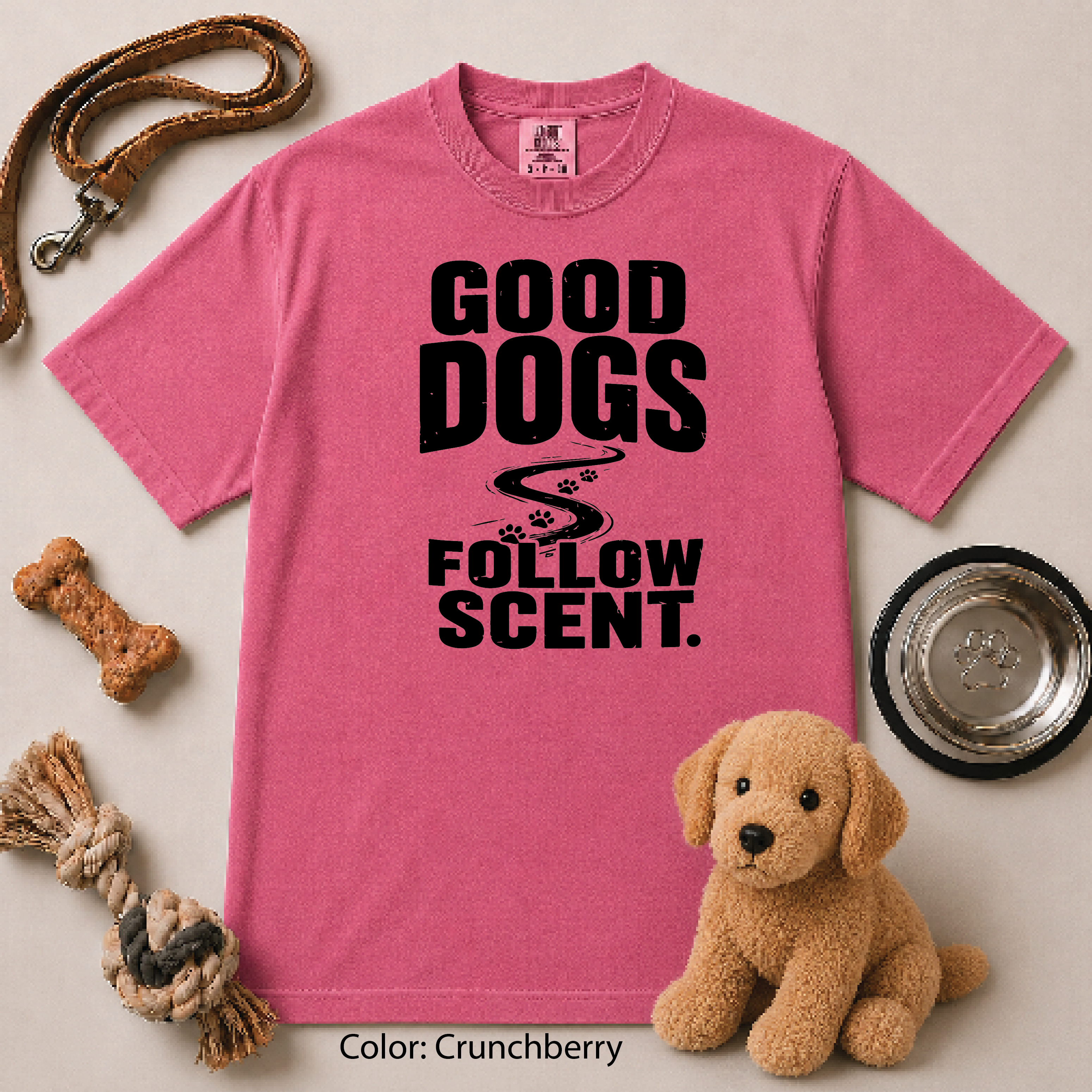 130 Good Dogs Follow Scent