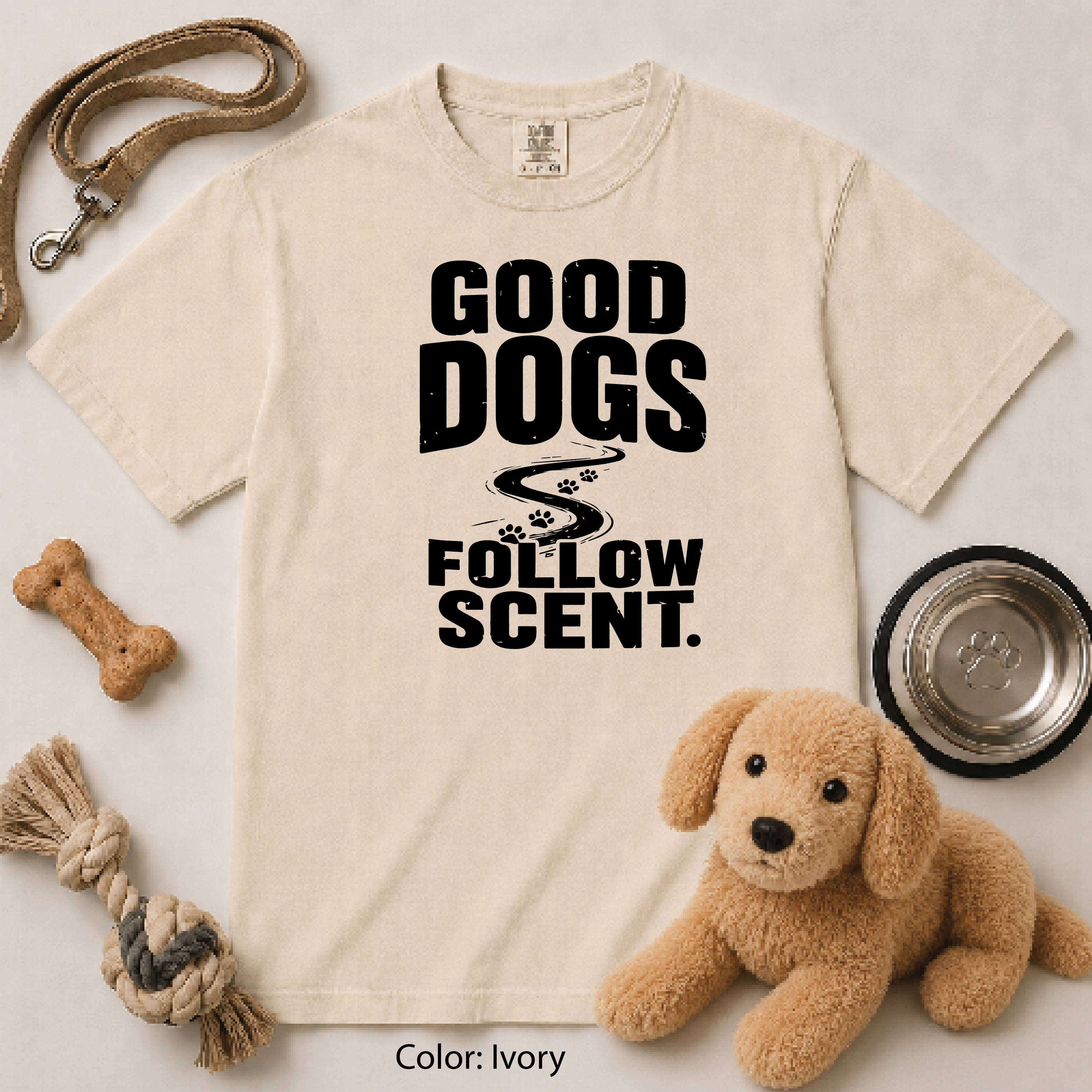 130 Good Dogs Follow Scent