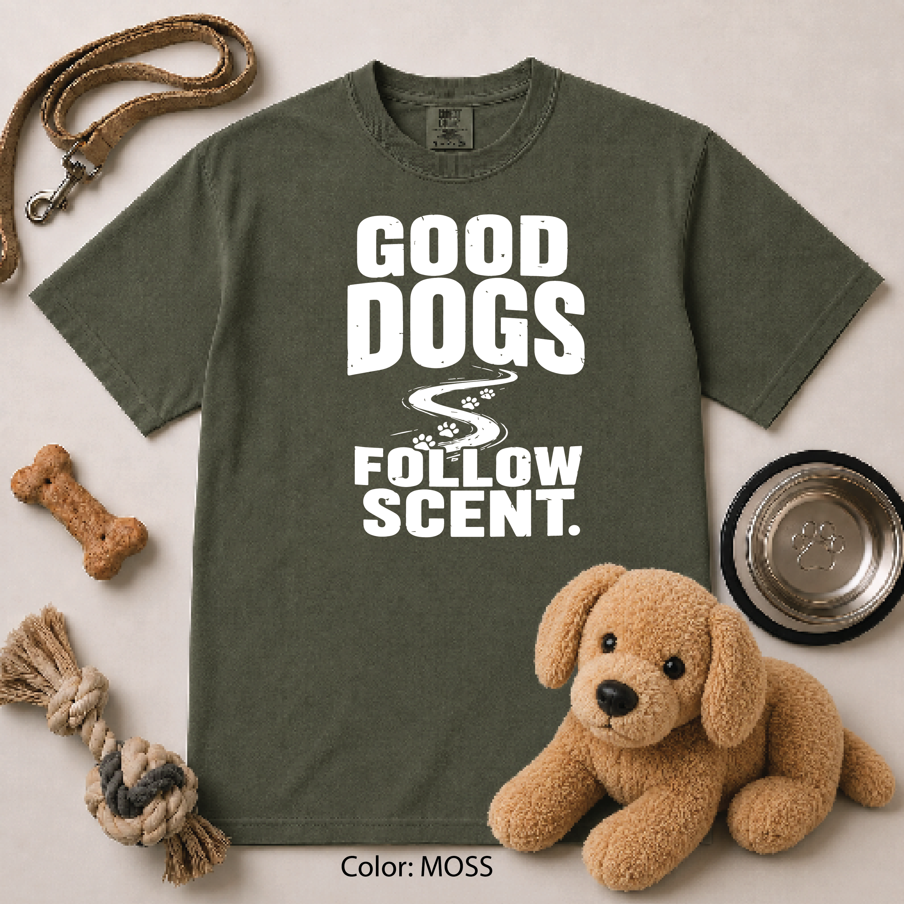 130 Good Dogs Follow Scent