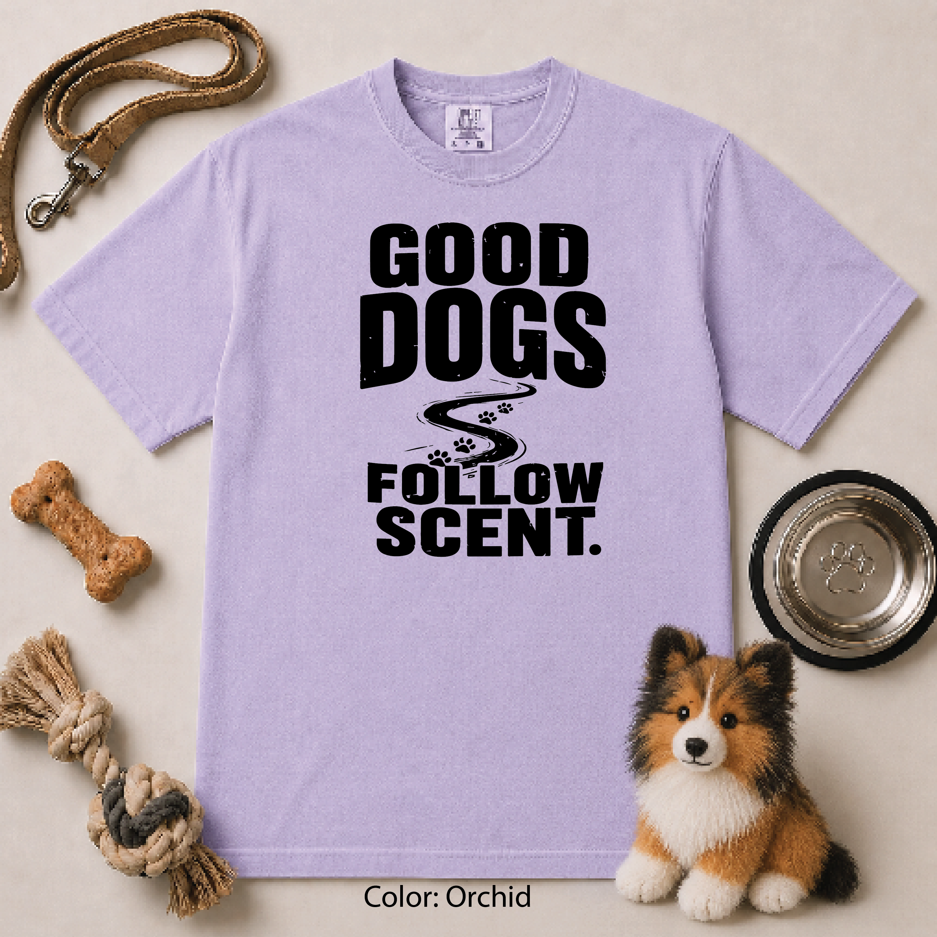 130 Good Dogs Follow Scent