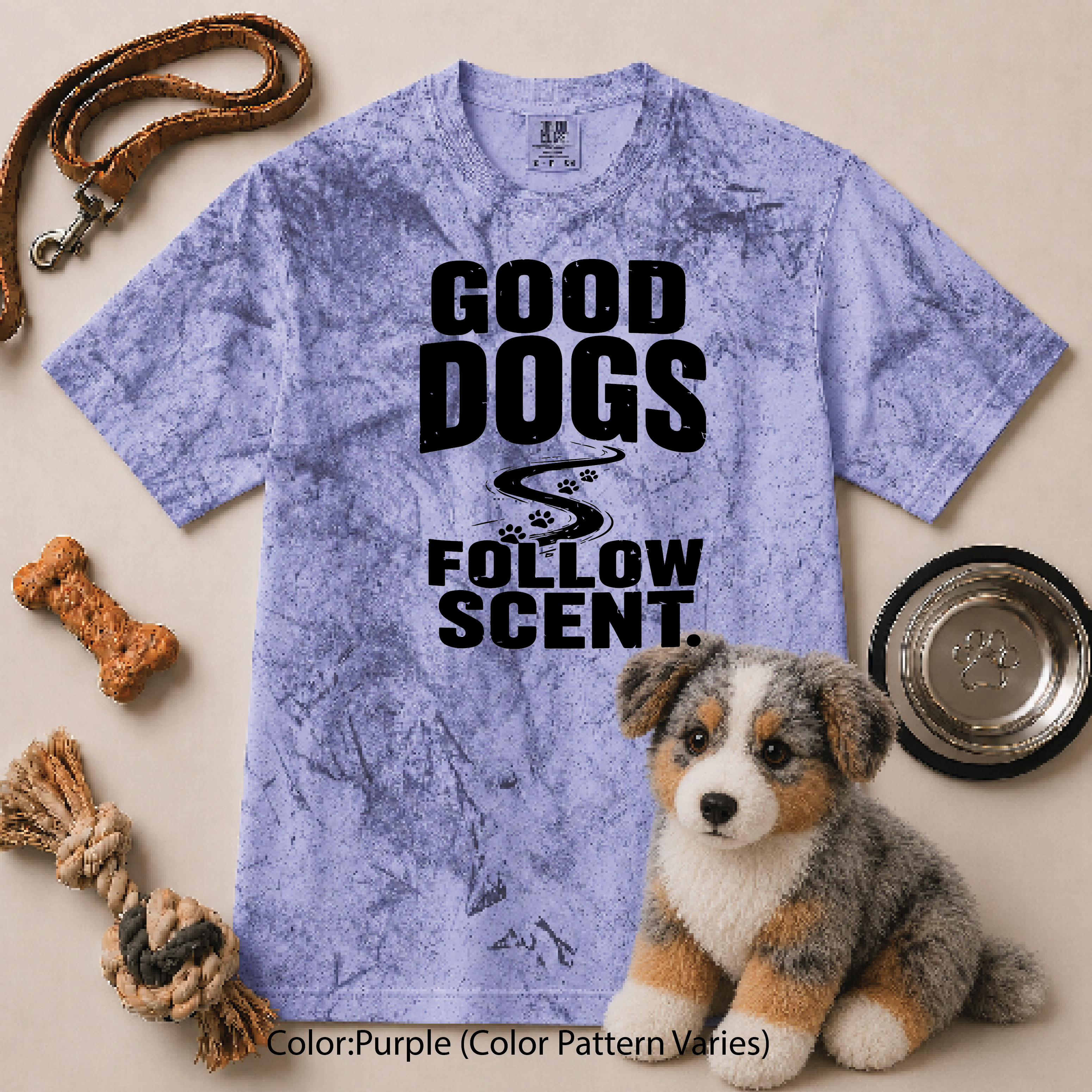 130 Good Dogs Follow Scent